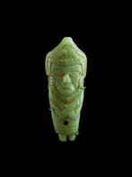 Precolumbiaans. Azteek Zeer zeldzame fuchsiet Quetzalcoatl