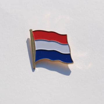 Embleem Nederlandse vlag met pin 7072, Nieuw