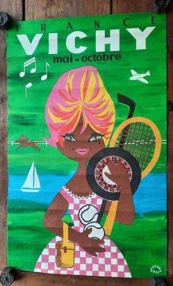 Lefor Openo - France Vichy - Bardot - Jaren 1960, Antiek en Kunst