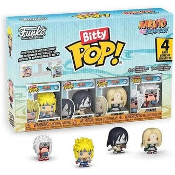 Funko Bitty POP! - Naruto Shippuden Team 2 - 4-pack - Vinyl, Verzenden, Nieuw
