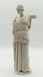 sculptuur, Statua di Atena Lemnia - 39 cm - marmerstof, Antiek en Kunst
