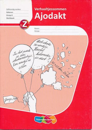 Ajodakt Verhaaltjessommen groep 8 (per stuk), Verzenden, Nieuw