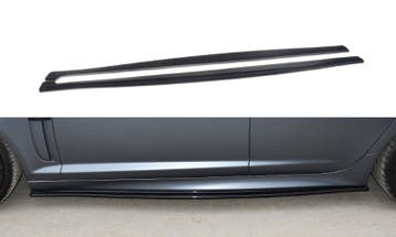 Zijskirts Diffusers JAGUAR XF- R Glanzend Zwart, Ophalen of Verzenden, Nieuw