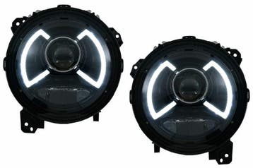 Koplampen JEEP Wrangler JK (2007-2017) Full LED, Ophalen of Verzenden, Nieuw