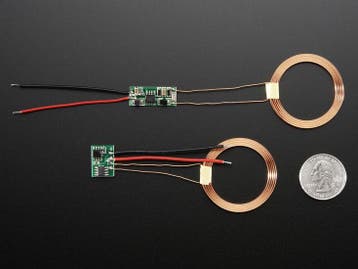 Inductive Charging Set - 3.3V 500mA max Adafruit 1459, Hobby en Vrije tijd, Elektronica-componenten, Verzenden, Nieuw