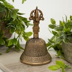 Tibetaanse bel messing - 260 gr, Huis en Inrichting, Ophalen of Verzenden, Nieuw