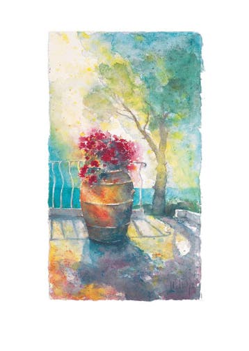 Kunstdruk Ulrich Hartig - Warmes Licht 50x70cm, Verzenden, Nieuw