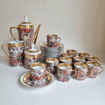 Limoges - Koffieservies (27) - Porselein