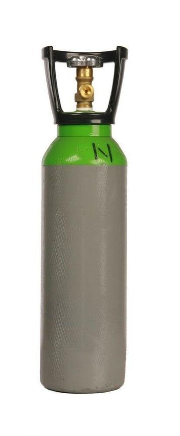Gasfles eigendom 5 liter menggas 85/15 inclusief vulling, Verzenden, Nieuw