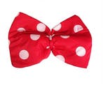 Minnie Mouse strik groot, Verzenden, Nieuw, Feestartikel