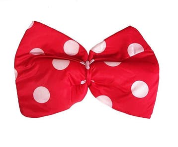 Minnie Mouse strik groot, Verzenden, Nieuw, Feestartikel
