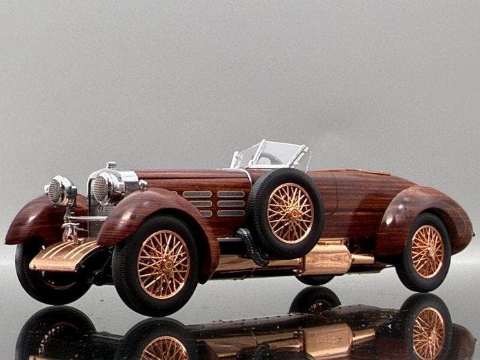Franklin Mint 1:24 - Modelauto - 1924 Hispano Suiza, Antiek en Kunst, Curiosa en Brocante