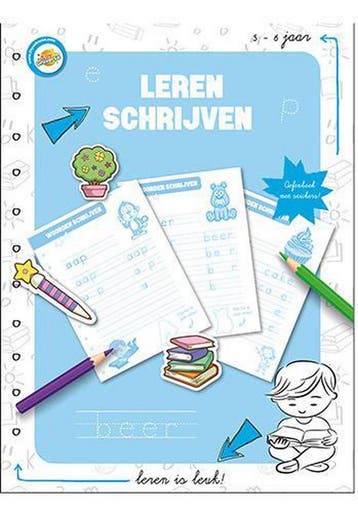 Toy Universe Educatief Boek Leren Schrijven Junior Blauw, Verzenden, Zo goed als nieuw