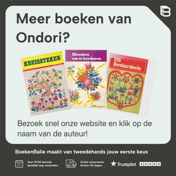 Kleurige bloemen borduren - Ondori 9789021020006, Verzenden, Gelezen, Ondori