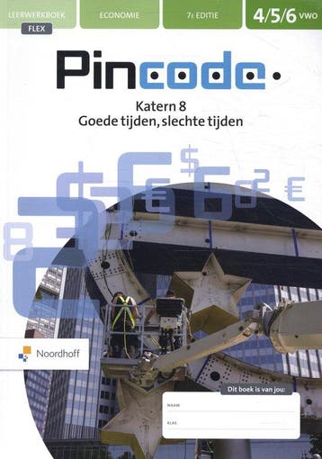 9789001753825 Pincode Katern 8. 4/5/6 vwo Leerwerkboek flex, Verzenden, Zo goed als nieuw