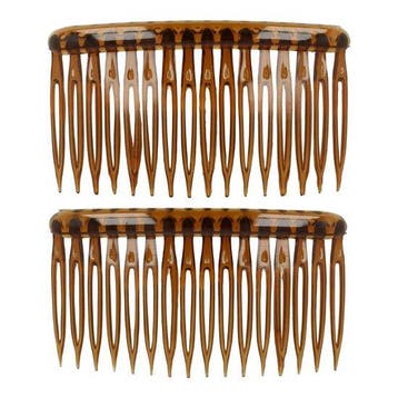 Haarspeld Sierkam Opsteekkammen 8cm - Basic - Grove Tand -, Nieuw
