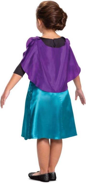 Smiffys - Disney Queen Anna Basic Plus Kostuum Jurk Kinderen, Ophalen of Verzenden, Nieuw
