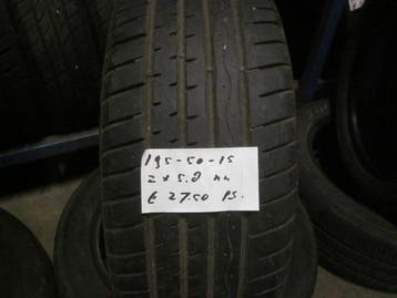 195 50 15 Diverse setjes Hankook zomerbanden, Gebruikt, 15 inch, Ophalen of Verzenden, Band(en)