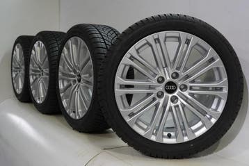 Audi A5 S5 B9 18 inch velgen Goodyear Winterbanden Origineel, 18 inch, Gebruikt, Velg(en), Winterbanden
