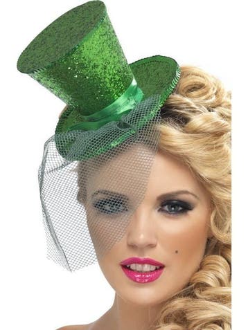 Fever mini hoedje groen, Ophalen of Verzenden, Nieuw