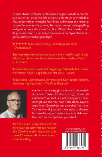 Zomerhuis met zwembad 9789026337277 Herman Koch, Verzenden, Zo goed als nieuw, Herman Koch