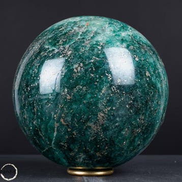 Groene aventurijnkogel – Natuurlijke elegantie in