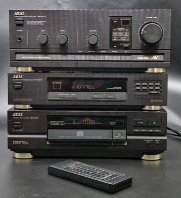 Akai - AM-M570, AT-M670, CD-M670 Hifi-set, Nieuw