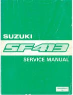 1988 SUZUKI SWIFT WERKPLAATSHANDBOEK ENGELS, Auto diversen, Handleidingen en Instructieboekjes