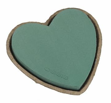 Oasis® biolit® heart 33 cm steekschuim oase voor verse, Ophalen of Verzenden, Nieuw