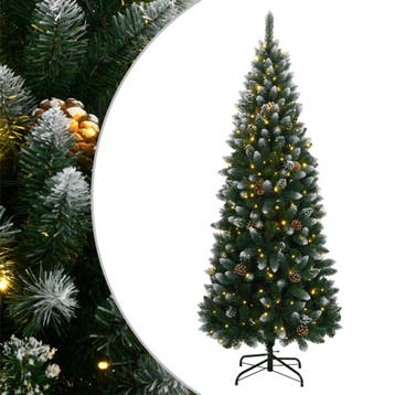 vidaXL Kunstkerstboom met 300 LEDs 240 cm, Diversen, Verzenden, Nieuw