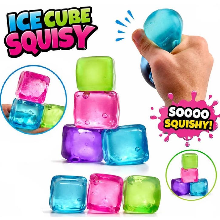 Ice Cube Squishy (Bekend van) !!!, Kinderen en Baby's, Speelgoed | Overig, Jongen of Meisje, Nieuw, Ophalen of Verzenden