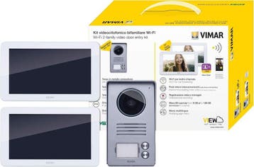 Deurbel met Camera 2-Familie | B-keuze | Pak je Voordeel, Ophalen of Verzenden, Ingebouwde camera, Gebruikt, Bedraad