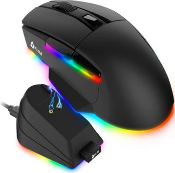 Computermuis klim blaze x draadloos | retourdeal 34% korting, Rechtshandig, Muis, Gaming muis, Ophalen of Verzenden