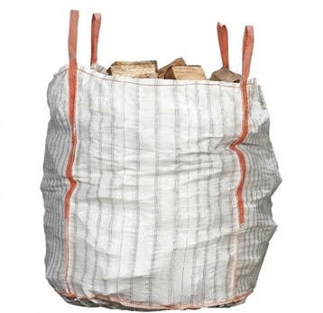 Big bag ovengedroogd gekloofd berken haardhout 25cm, Tuin en Terras, Haardhout, Minder dan 3 m³, Ophalen of Verzenden, Blokken