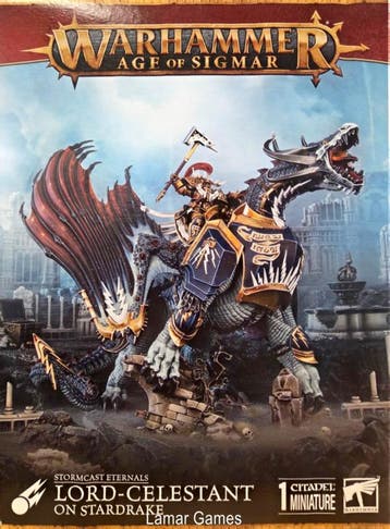 Stormcast Eternals Lord-Celestant on stardrake (Warhammer, Hobby en Vrije tijd, Ophalen of Verzenden, Nieuw