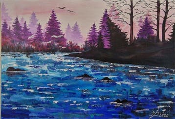 INNA PUPINA - VIOLET NORTHERN LIGHT