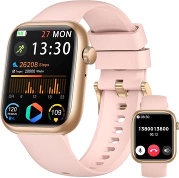 Smartwatch RLQA Roze | Retourdeal 27% Korting, Sieraden, Tassen en Uiterlijk, Hartslag, Nieuw, Ophalen of Verzenden, RLQA