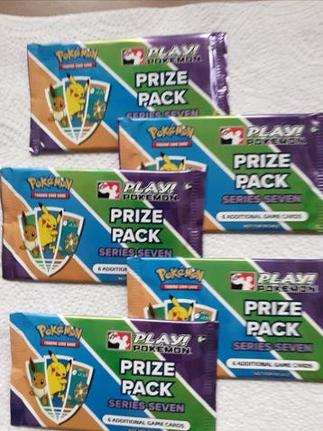Pokémon - 5 Booster pack - Prize Pack Series Seven - Various, Hobby en Vrije tijd, Nieuw
