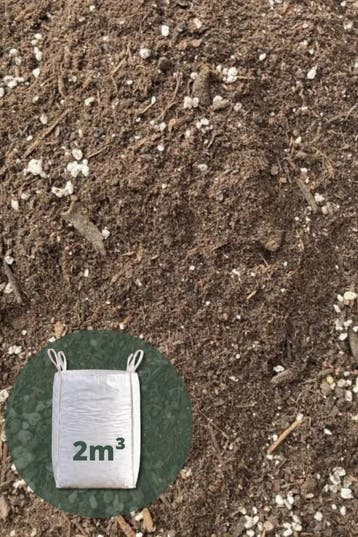 Bio moestuinpotgrond - Bigbag 2 m³ - voor moestuinbakken en