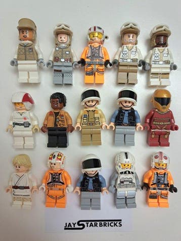 Lego Minifiguur - Star Wars - Rebels & Rebel Pilots, Nieuw