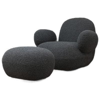101 Copenhagen 101 Kopenhagen Set Toe fauteuil plat + Toe, Huis en Inrichting, Fauteuils, Minder dan 75 cm, Nieuw, 75 tot 100 cm