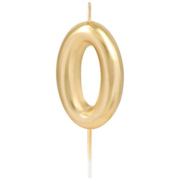 Cijferkaars Goud Glans #0, Verzenden, Nieuw