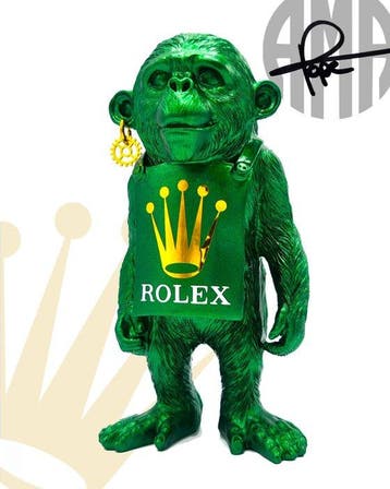 AMA • Pope (1985) - ROLEX Chimp - BANKSY & ROLEX