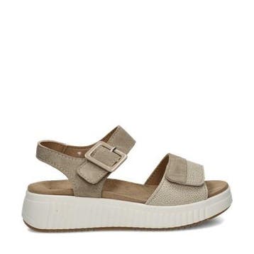 Nelson Flex sleehak voor dames in het Beige, Verzenden, Beige, Nieuw, Sandalen of Muiltjes