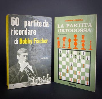 Schaakspel - Twee klassieke boeken over het schaakspel: