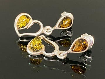 The Romantic Spangles: Unieke vintage 925 zilver groenachtig, Verzamelen
