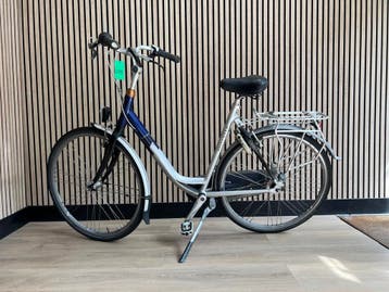 Tweedehands Damesfiets Gazelle City 28 inch 57 cm, Gebruikt, Versnellingen, Gazelle, 56 cm of meer