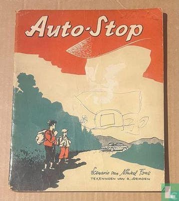 Johnny en Annie - Auto-stop - 1953, Boeken, Eén stripboek, Verzenden, Gelezen, Kesel, Daniël De.