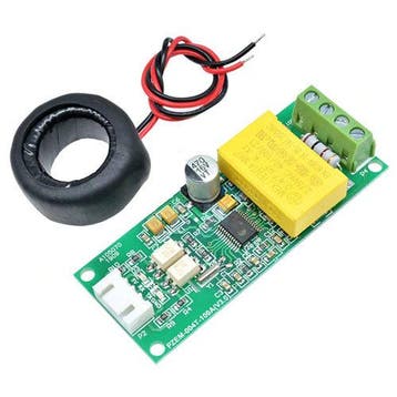 PZEM-004T 100A Power Communication Module met Gesloten CT..., Hobby en Vrije tijd, Elektronica-componenten, Verzenden, Nieuw