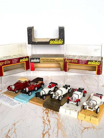 1:43 - Modelauto (6) - Vintage Solido Mercedes-Benz Model, Nieuw